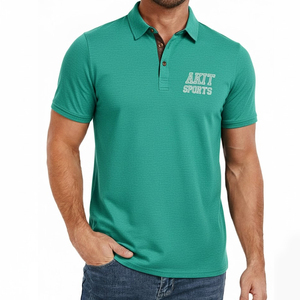 Camisas Casuales para Hombre, 100% Algodón, Secado Rápido, Todas las Tallas Disponibles, Logotipo Personalizado, Color Sólido, Nueva Llegada - Product Image 1