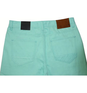 กางเกงยีนส์ขาสั้นแบบลำลองสำหรับผู้ชายมาใหม่กางเกงขาสั้นระบายอากาศได้ดีมีซิปตกแต่งด้วยเชือกรูดขนาดออกแบบได้ตามต้องการ - Product Image 5