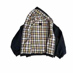 Sudadera Personalizada 100% Algodón de Doble Capa, Gruesa, Reversible, con Cremallera y Patrón a Cuadros para la Temporada de Otoño - Product Image 3