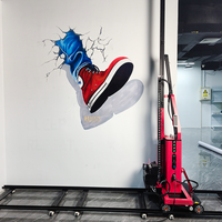 Impresora UV para Paredes y Pisos Friankor MK02, Cabezal de Impresión I1600, Máquina de Impresión Mural 3D, Automática, Portátil, de Alta Precisión