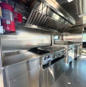 รถขายอาหารฟาสต์ฟู้ดสำหรับมือถือรถขายอาหารอะลูมิเนียมขนาดใหญ่กลางแจ้งรถขายอาหาร220V สำหรับธุรกิจไอศกรีม - Product Image 3