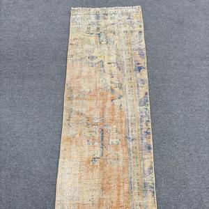 พรมวินเทจตุรกี ขนาด 1.8x8.9 ฟุต (55x271 ซม.) สีน้ำตาล-น้ำเงิน ลายต้นไม้และพืช - Product Image 5