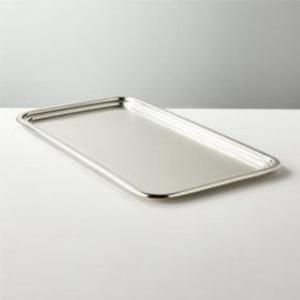 Elegante bandeja de servicio moderna de acero inoxidable para fiestas exclusivas y experiencias gastronómicas de lujo - Product Image 3