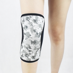 GAF 5mm 7mm Néoprène Personnalisé Haltérophilie Compression Haute Élastique Néoprène Souple Noir Sport Genouillère - Product Image 2