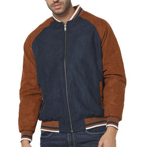 2025 Custom LOGO Vintage Varsity Jacket for Men Canvas Stand Collar Winter Season Embroidery Patch Men's Style - Product Image 1