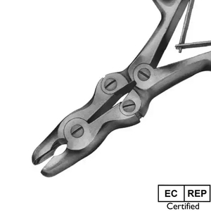 เครื่องมือแพทย์ เหล็กกล้าไร้สนิมเยอรมัน แบบใช้มือ ใช้ซ้ำได้ สำหรับผ่าตัด แบบข้อต่อคู่ รอนเจอร์ แบบตรงและแบบโค้ง สำหรับศัลยกรรมกระดูก - Product Image 5