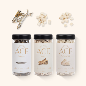 Ace ปลาแซลมอน/ปลาแซลมอนที่มีผิวหนัง/ไก่/Capelin/ปลา/flounder รักษาธรรมชาติสุนัขแมวอาหารสัตว์เลี้ยงแช่แข็งอาหารเกรดมนุษย์