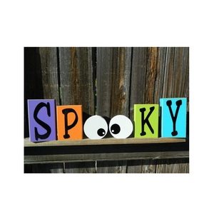 Espeluznante espeluznante estilo interior de Halloween linternas de calabaza esqueletos fantasmas murciélagos brujas e ideas de vibraciones embrujadas - Product Image 2