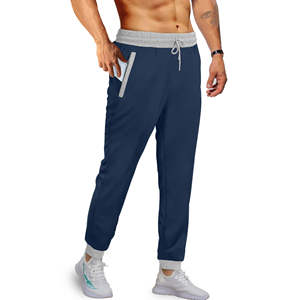 Nouveauté Pantalon Homme Dernier Design Pantalon de survêtement pour Homme Vêtement de sport délavé Coupe classique Taille mi-haute Droit Couleur unie Pantalon cargo - Product Image 2