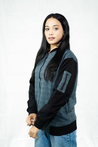 Chaqueta ligera con cremallera de alta calidad 2025 para mujeres Chaquetas de moda para niñas - Product Image 2