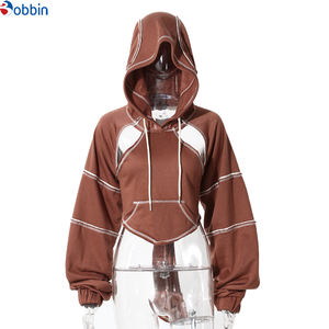 Sudadera Corta Sexy para Mujer con Logotipo Personalizado, Nueva Tendencia, Sudadera de Yoga para Entrenamiento Deportivo - Product Image 2