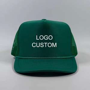 หมวกทรักเกอร์โฟม5แผงปักโลโก้ออกแบบได้ตามต้องการ - Product Image 2