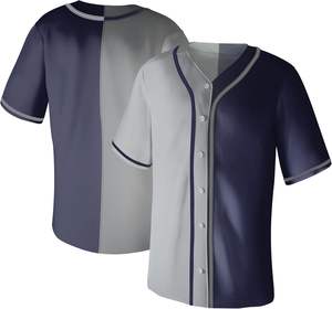 Camiseta de Baloncesto con Botones, Sublimada, Personalizada, con Nombre y Número Bordados, Uniformes de Equipo Transpirables, Ajuste Holgado, Tallas Grandes - Product Image 4