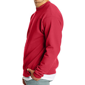 เสื้อสเวตเชิ้ตผู้ชายขายดีประจำฤดูหนาว ผ้าฝ้าย 100% รับทำโลโก้ ออกแบบโดยผู้ผลิตมืออาชีพ สีพื้นเรียบ - Product Image 3