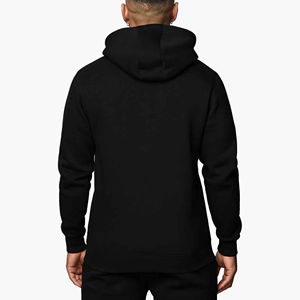 Sweat à capuche décontracté avec logo personnalisé pour hommes 100% coton polyester de haute qualité pull-over couleur personnalisée sweat-shirt imprimé unisexe - Product Image 2