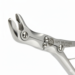 Rongeur osseux orthopédique en acier inoxydable, instrument chirurgical réutilisable, autoclavable, fabricant OEM - Product Image 3