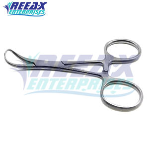 Hemostatos y abrazaderas quirúrgicas de la mejor calidad Pinzas para tubos Abrazaderas para toallas a un precio razonable de REEAX ENTERPRISES - Product Image 2