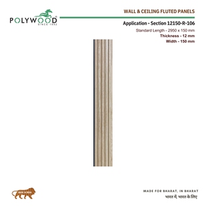 Matte kết thúc PVC Tấm tường không thấm nước chống xước thiết kế tối giản cho phòng ngủ ăn phòng tập thể dục trang trí nội thất - Product Image 2