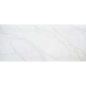 แผ่นควอตซ์คริสตัล Calacatta Abezzo พรีเมียม ขนาดใหญ่ ดีไซน์ทันสมัย กันน้ำ ทนทาน เหมาะสำหรับใช้ในครัว - Product Image 1