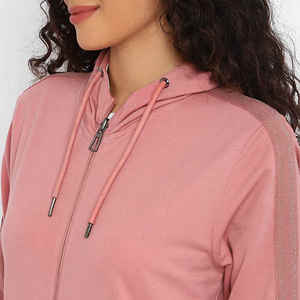 Conjunto de ropa deportiva Reversible de alta calidad para mujer, venta al por mayor, chándales de poliéster para gimnasio, ropa deportiva cómoda para correr para mujer - Product Image 5