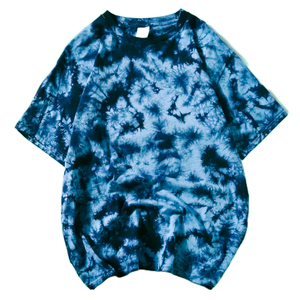 Fabricants de vêtements lourds de haute qualité personnalisés pour femmes Batik Tie Dye été Streetwear T-shirts en vrac 100% coton - Product Image 1