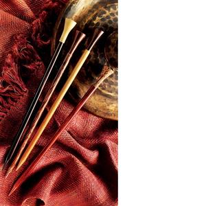 Bas prix 18 pièces ensemble d'aiguilles à tricoter en bois petit à grand 2-10mm robuste rond émoussé fil aiguilles à tricoter trousse à outils - Product Image 6