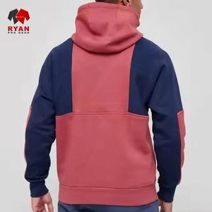 Sweat à capuche personnalisé pour homme avec logo sur le devant, 100% coton molletonné, anti-froissement et respirant, écologique, service OEM, prêt pour l'hiver - Product Image 3