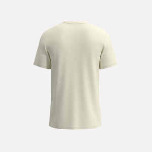 เสื้อยืดผ้าฝ้ายระบายอากาศได้ดีสำหรับผู้ชายเสื้อยืดสีถ่านแบบเข้ารูปสำหรับฤดูร้อน100% - Product Image 3