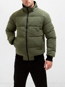 Chaqueta Acolchada para Hombre, Ligera, Reversible, Impermeable, Transpirable, de Secado Rápido, Ecológica, Cálida, Cortavientos, con Diseño Personalizado y Cuello Alto - Product Image 2