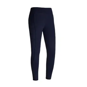 Zachte Stof Paardrijden Paardensport Sport Leggings Siliconen Grip Met Mobiele Zak Oem Service Aangeboden