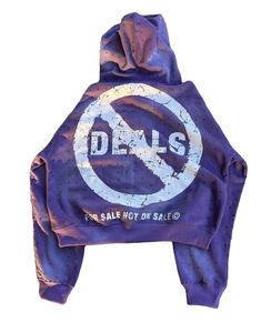 Vente en gros de sweats à capuche pour hommes lavés à l'acide 450gsm sweat à capuche vieilli avec logo 3D personnalisé avec vintage pour impression bouffante et broderie 3D - Product Image 6