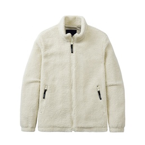 Hot Sale 100% Polyester Hiking Outdoor Outerwear Solid Color <b>Sherpa</b> Fleece <b>Jacket</b> <b>Men</b> - Product Image 5