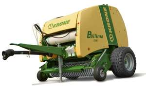 Mini empacadora de heno redonda de 3 puntos PTO de alta calidad con envoltura de cordel, 20 "de diámetro x 28" W en venta - Product Image 6