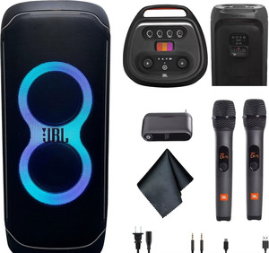 TOM NEW QUALITY Stage 1100W <b>Wireless</b> Party Speaker with Two <b>Microphone</b> Surround Sound 3-Year Warranty US Origin 3Year Warranty - Product Image 3