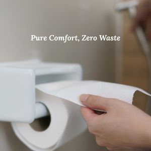 Fournisseur direct OEM Pâte de bois vierge personnalisée au Vietnam Rouleaux de papier toilette 2 plis économiques Rouleau standard de 160g biodégradable - Product Image 4