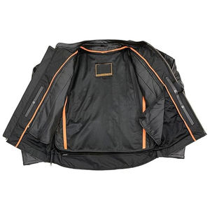 Meilleure veste de course de moto d'hiver en cuir véritable Imperméable et coupe-vent Designs personnalisés Prix Fabriqué au Pakistan - Product Image 3