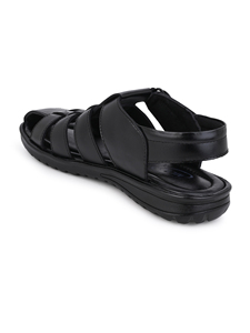 Premium Genuine Leather Men's Slip On Casual Sandals Soft Sole Open Toe Breathable <b>Summer</b> <b>Slippers</b> Outdoor Daily Wear - Product Image 2