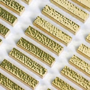 Handcrafted Modern Cutlery Rest Solid Brass Hammered <b>Chopstick</b> Holder with Wedding Place Setting Metal <b>Chopstick</b> Rest - Product Image 6