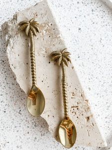 Cuillère en cuivre unique avec mantra religieux et illustration spirituelle But de consommation quotidien au prix le plus bas par CRAFT ZONE EXPORT - Product Image 3