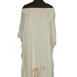 Robe longue perlée à la main de haute qualité, grande taille, caftan pour les femmes au prix de gros - Product Image 1