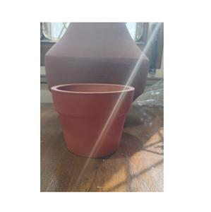 Macetas Cuadradas de Barro Indio Hechas a Mano con Platillos, Diseño Cuadrado para Plantas de Jardín y Suculentas - Product Image 3