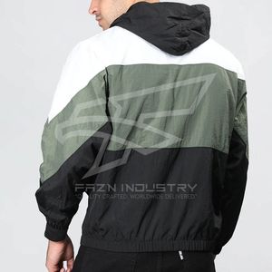 Nueva chaqueta cortavientos elegante para hombre con cremallera cortavientos de invierno cortavientos al por mayor chaquetas cortavientos personalizadas para hombre - Product Image 6