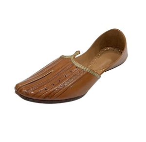 Suministro directo de fábrica Casual boda hombres Khussa llano de moda personalizado OEM hecho Panjabi Jutta Khussa - Product Image 2