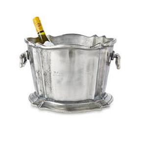 Caliente llegada hecho a mano último enfriador de vino logotipo personalizado impresión fundido aluminio cubo de hielo personalizable enfriador de champán - Product Image 3