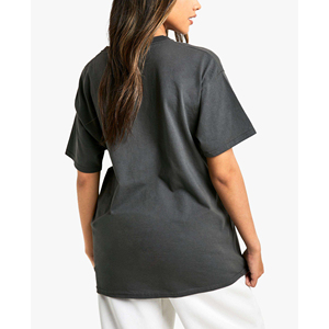 Camisetas de poliéster y algodón con estampado personalizado de alta calidad para mujer, camiseta ajustada suave con gráfico de logotipo personalizado para mujer - Product Image 4