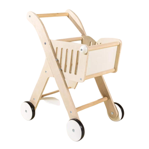 Chariot de magasinage en bois moderne de haute qualité pour enfants Prix raisonnable Grossistes mondiaux conformes aux normes CPC Enfants vietnamiens - Product Image 1