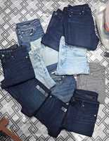 Liquidation en gros de vêtements pour hommes : Pantalons cargo en denim durables, écologiques, respirants et lavables – Stock d'entrepôt de commandes annulées