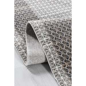 Alfombra Netline NV007 100% Poliéster, Duradera y Fácil de Limpiar para Dormitorio, Estudio, Habitación Infantil, Color Gris Depósito, Estilo Moderno - Product Image 2