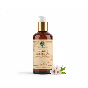 Huile de parfum aromathérapeutique OEM RedMoringa 200ml, marque privée, mélange relaxant d'amande, lavande et patchouli, Italie - Product Image 1