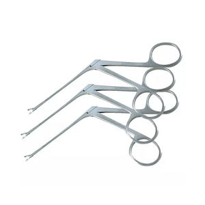 QNQ pince crocodile professionnelle en gros Micro pince à cire d'oreille acier inoxydable plastique métal 4mm Instruments chirurgicaux - Product Image 3